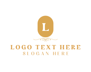 Instagram - Ornate Oval Business logo design