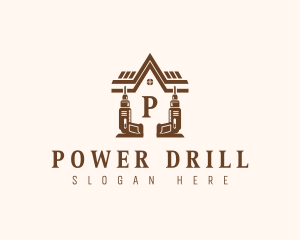 Property Drill Carpentry logo design