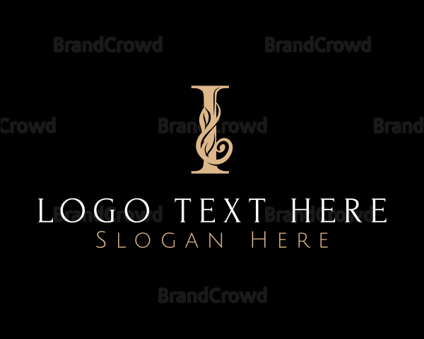 Luxury Boutique Letter I Logo