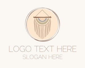 Tribal Macrame Decor  Logo