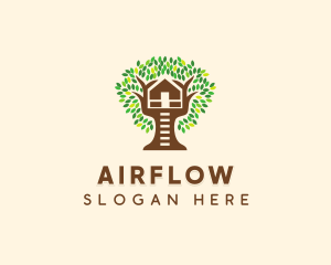 Forest Tree House logo design