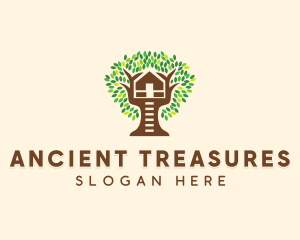 Forest Tree House logo design