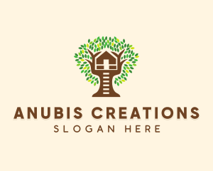 Forest Tree House logo design