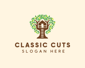 Forest Tree House logo design