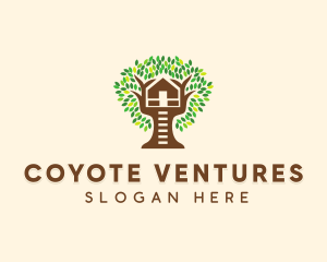 Forest Tree House logo design