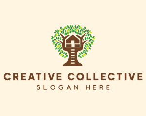 Forest Tree House logo design