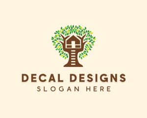 Forest Tree House logo design