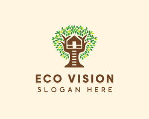 Forest Tree House logo design