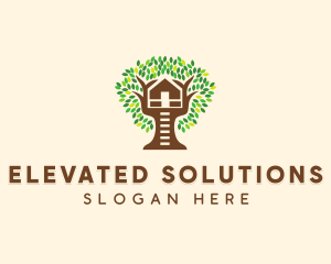 Forest Tree House logo design