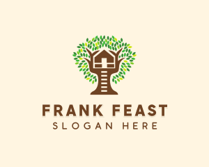 Forest Tree House logo design