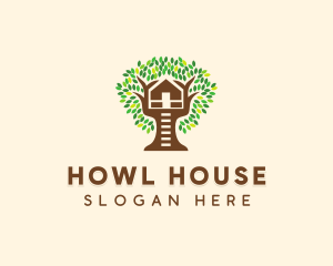 Forest Tree House logo design