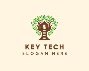 Forest Tree House logo design