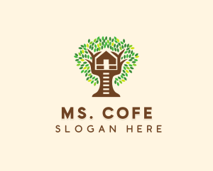 Forest Tree House logo design