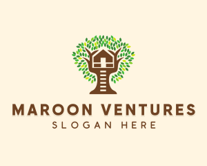 Forest Tree House logo design