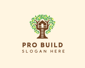 Forest Tree House logo design