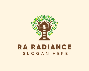 Forest Tree House logo design