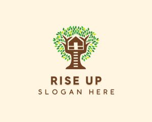 Forest Tree House logo design