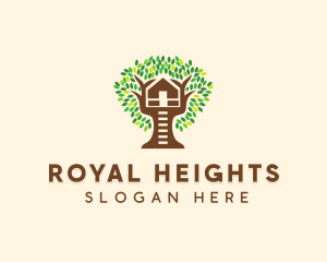 Forest Tree House logo design