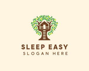 Forest Tree House logo design