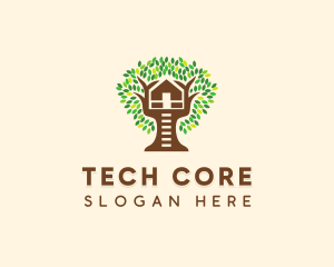 Forest Tree House logo design