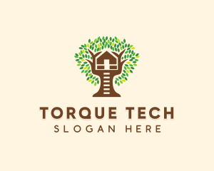 Forest Tree House logo design