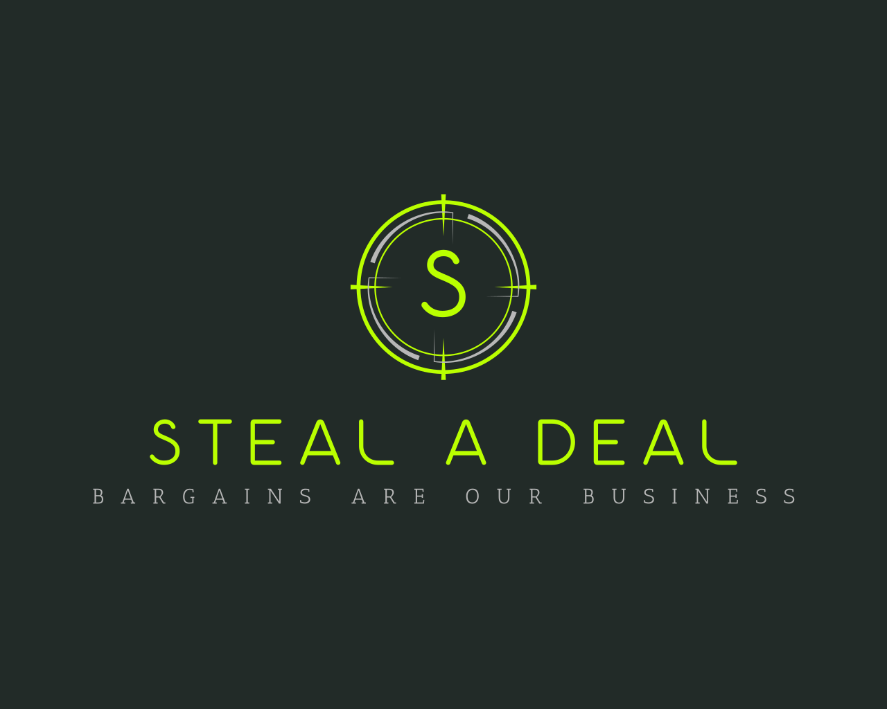 Steal a Deal Warehouse where Bargains are our Business's logo