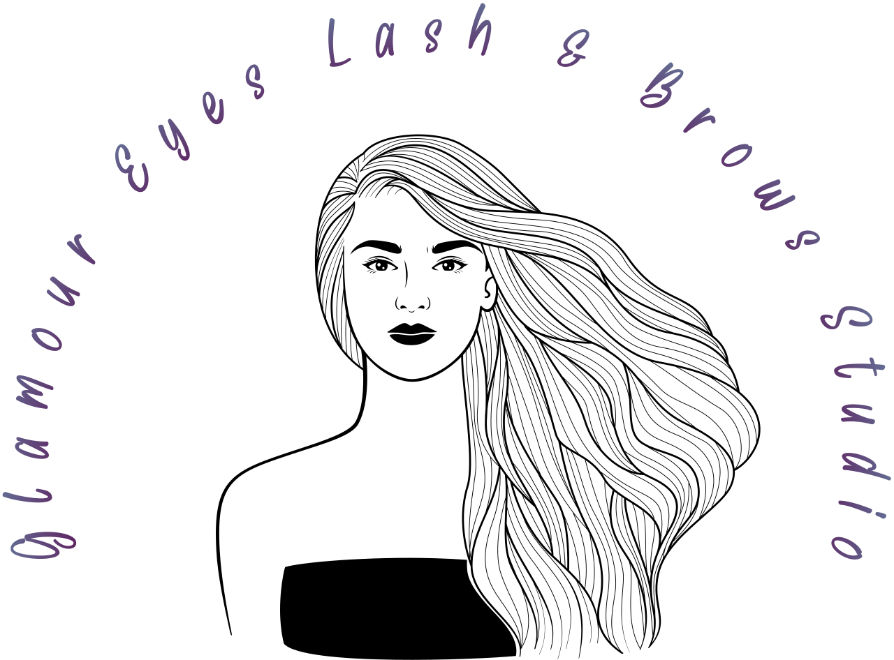 Glamour Eyes Lash & Brows Studio's logo