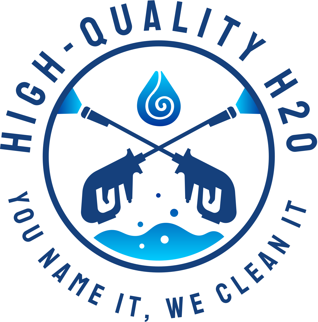 HIGH-QUALITY H2O's logo