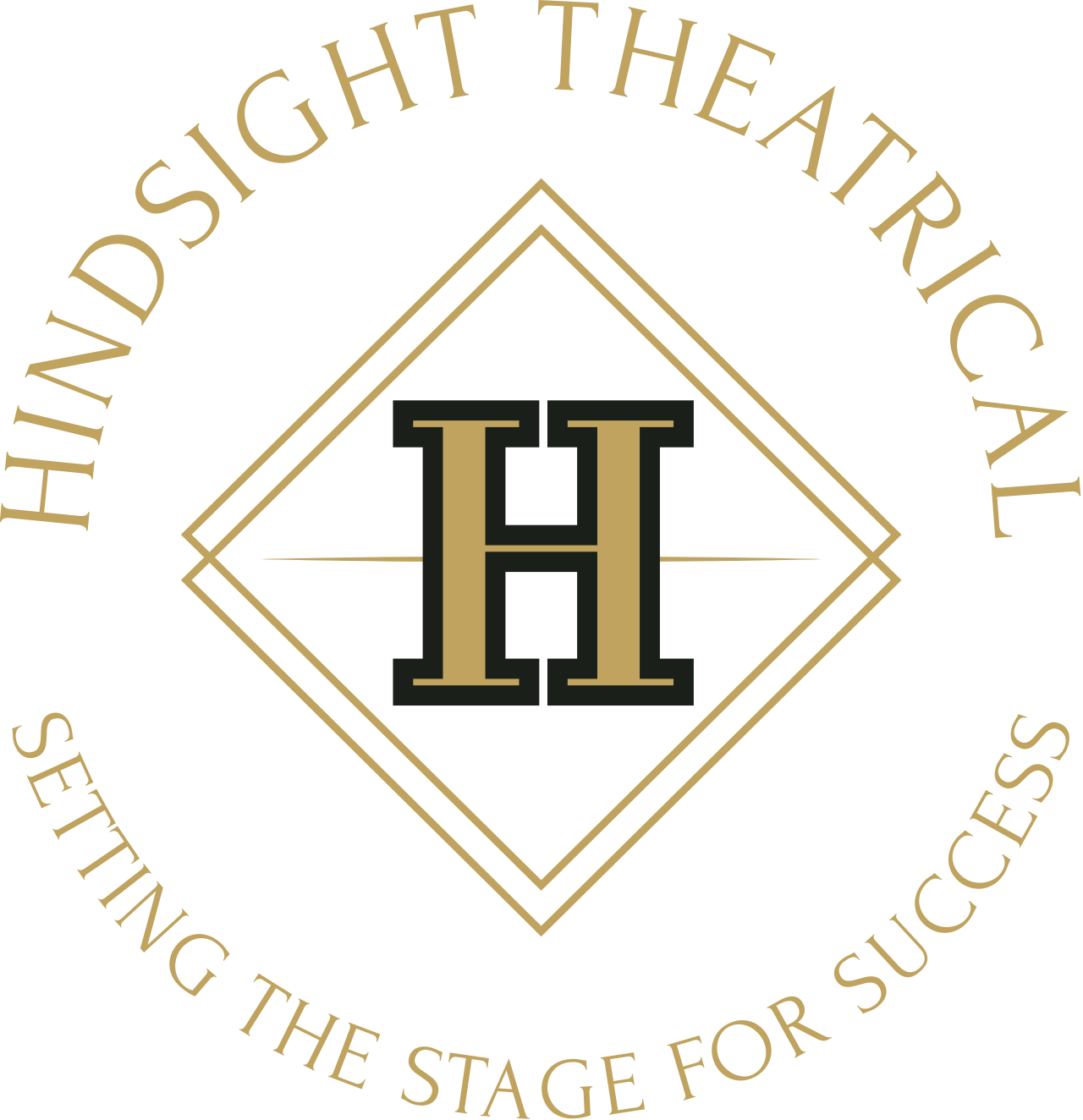 Hindsight Theatrical's logo