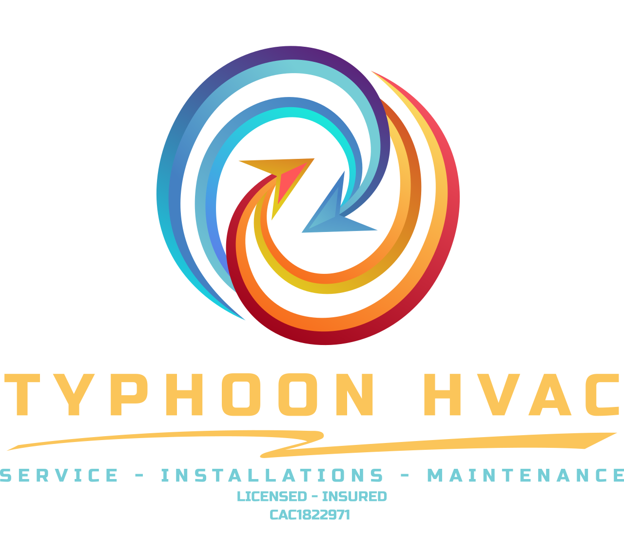 Typhoon HVAC's logo