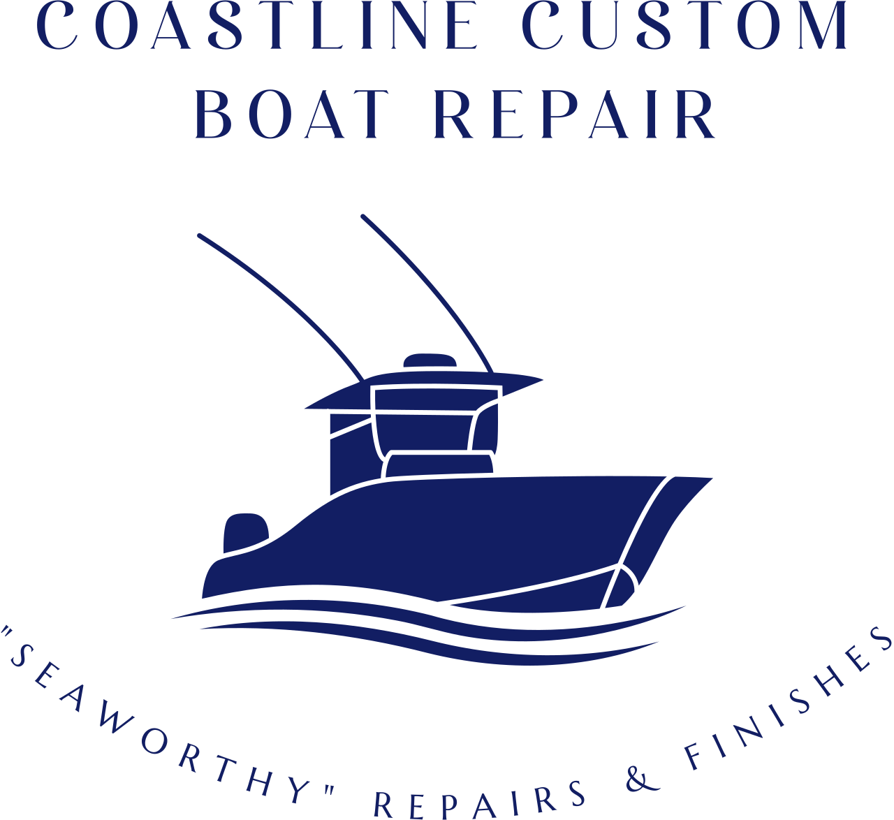 Coastline Custom
 Boat Repair's logo