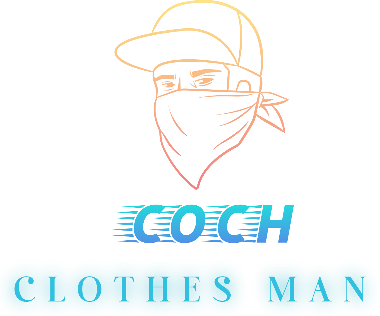 clothes man 's logo