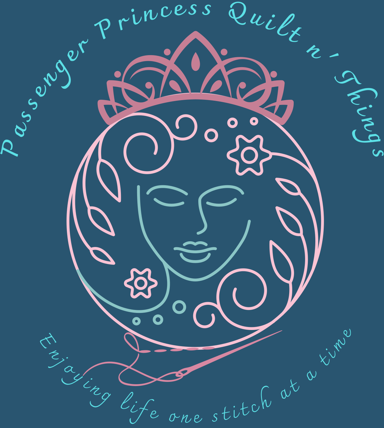 Passenger Princess Quilt n' Things's logo