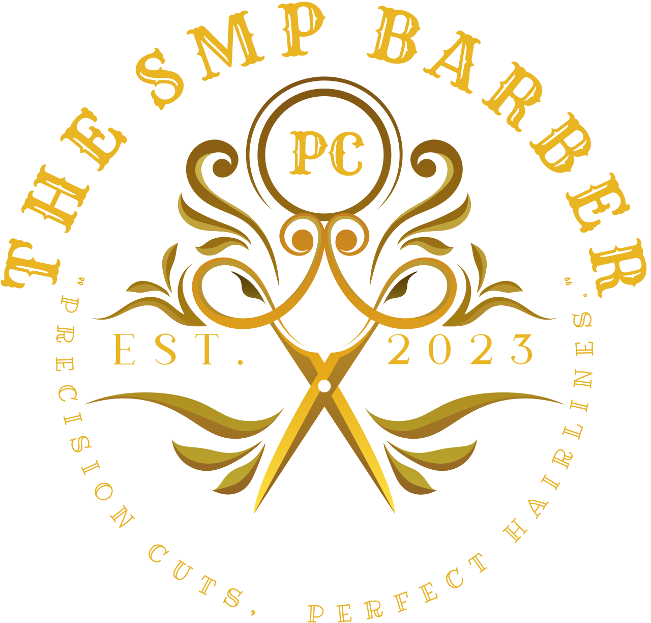 The SMP Barber's logo