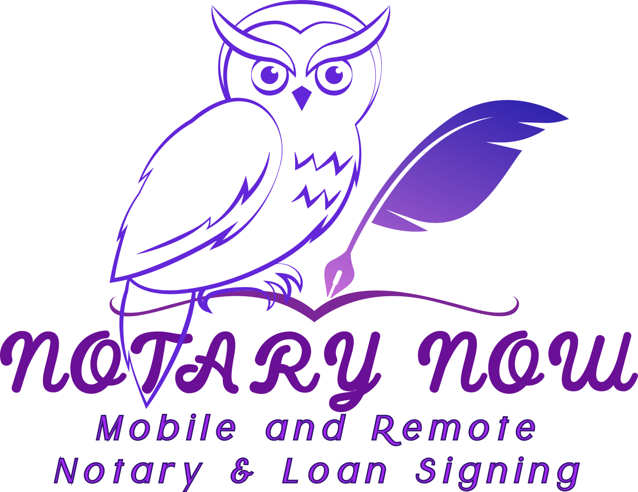 Notary now's logo