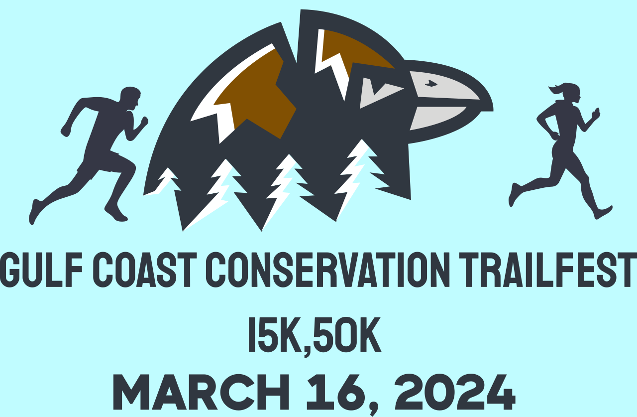 Gulf Coast Conservation Trailfest
15k,50k 's logo