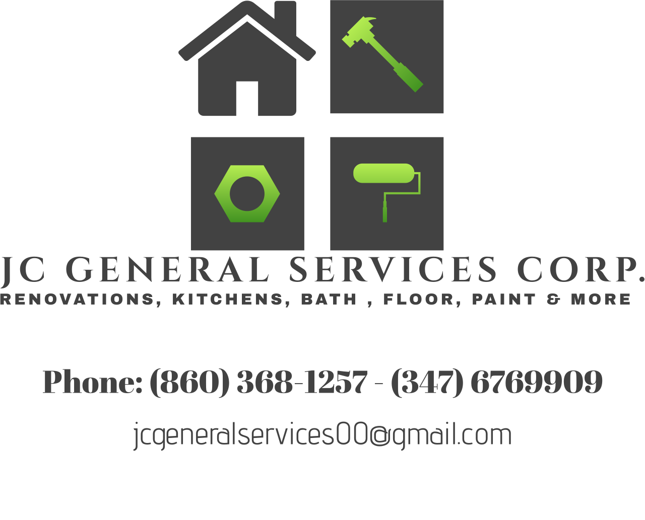 JC GENERAL SERVICES CORP.'s web page