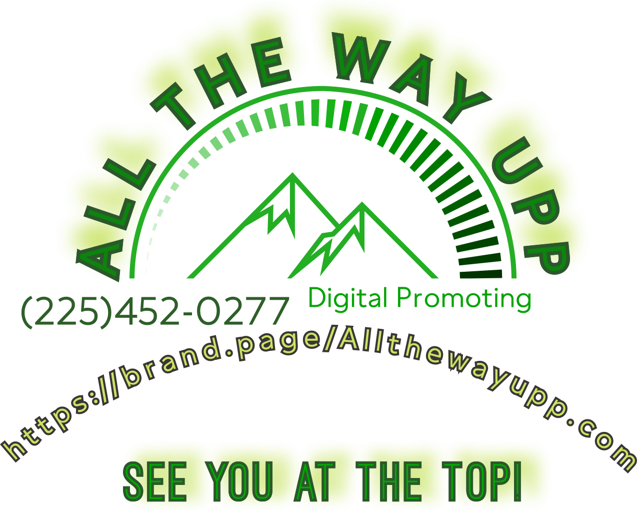 ALL THE WAY UP's logo
