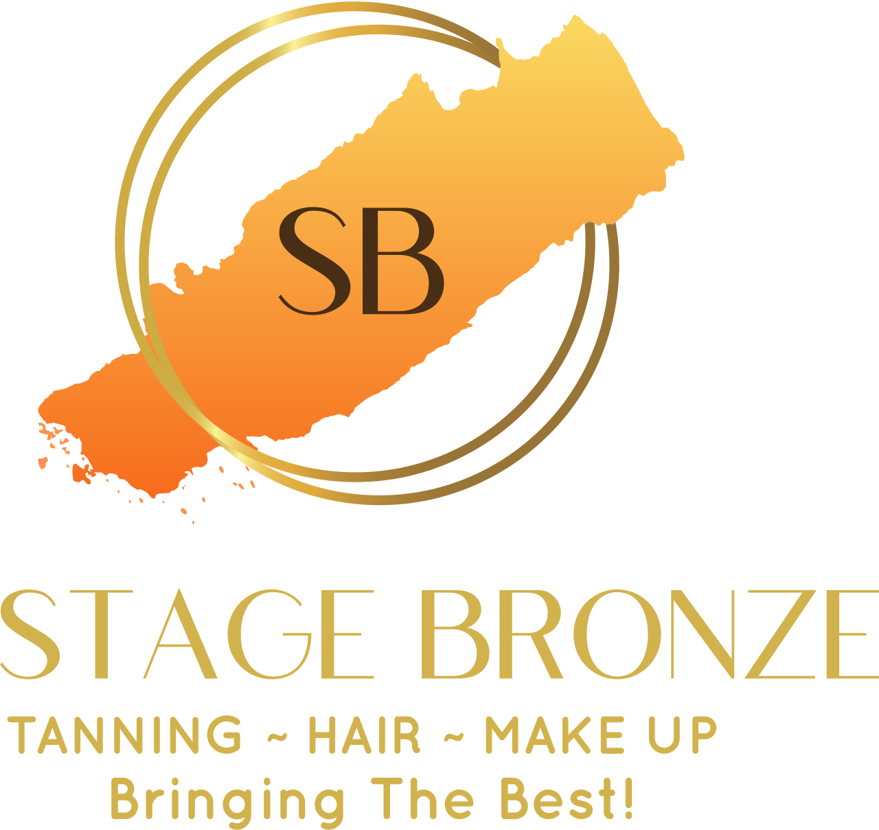 STAGE BRONZE Tanning, Hair, & Makeup's web page