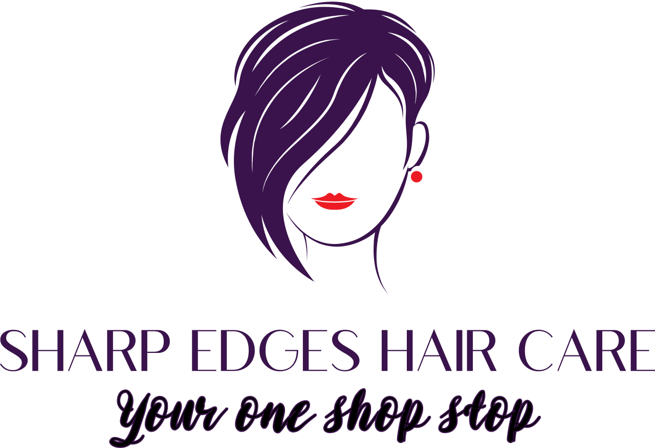 Sharp Edges Hair Care's logo