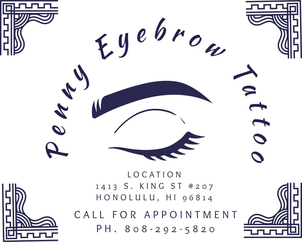 Penny Eyebrow Tattoo's logo