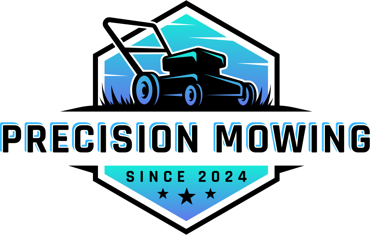 Precision Mowing's logo