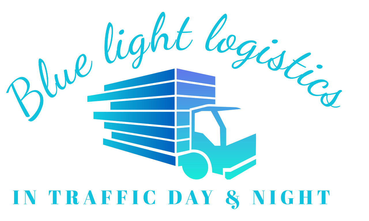 Blue light logistics 's logo