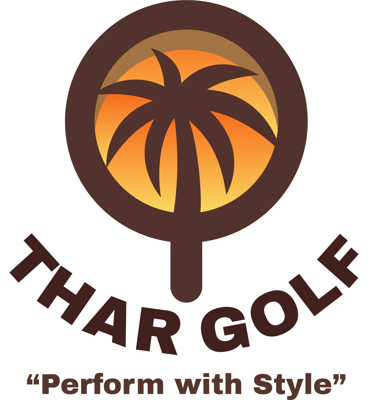 THAR GOLF's logo