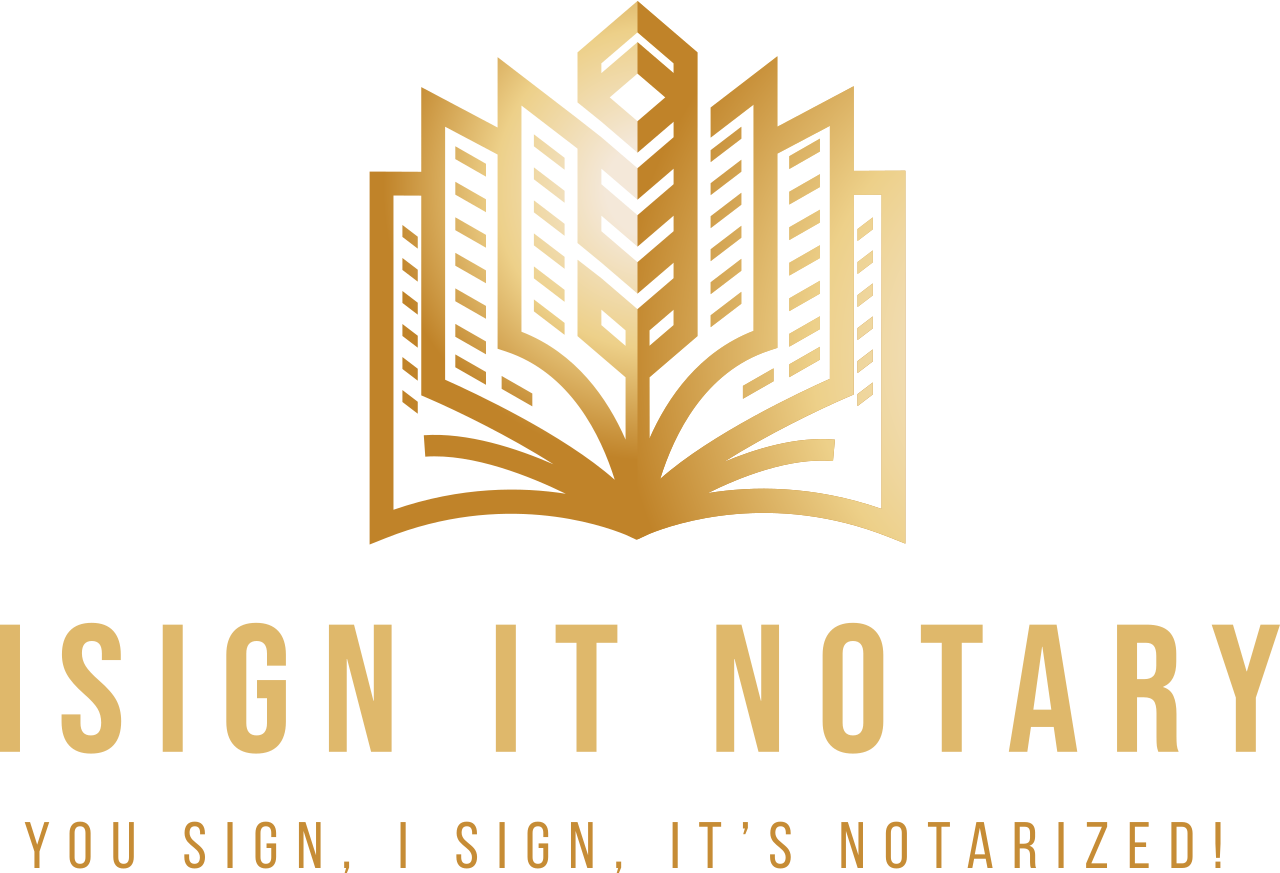 ISIGN IT NOTARY's logo