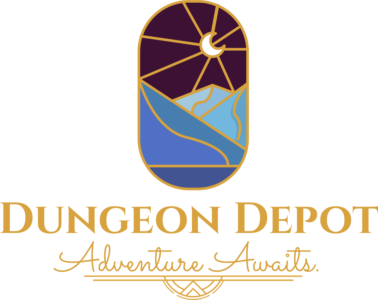 Dungeon Depot's logo