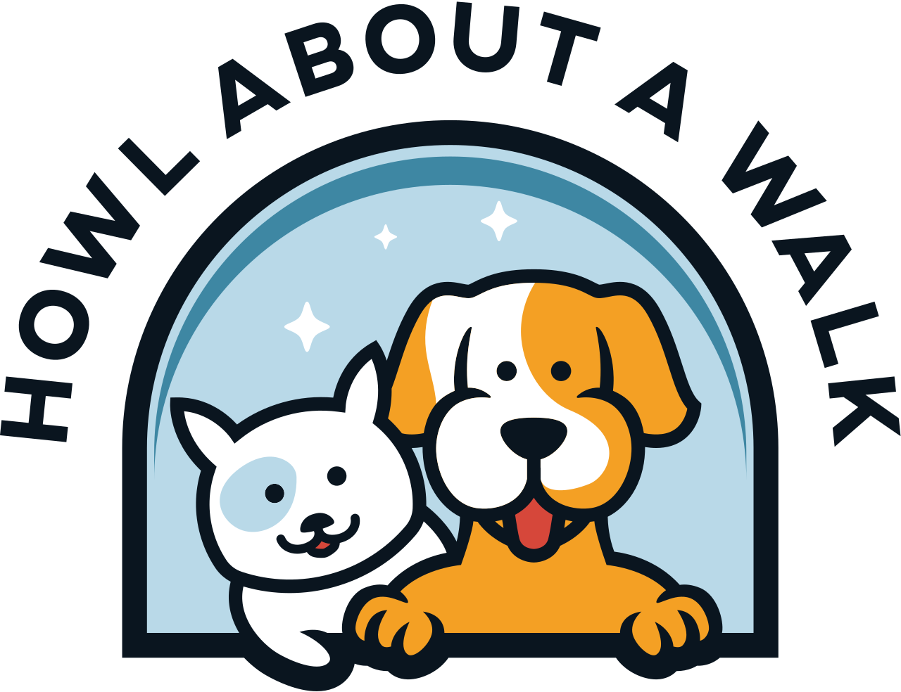 HOWL ABOUT A WALK's logo