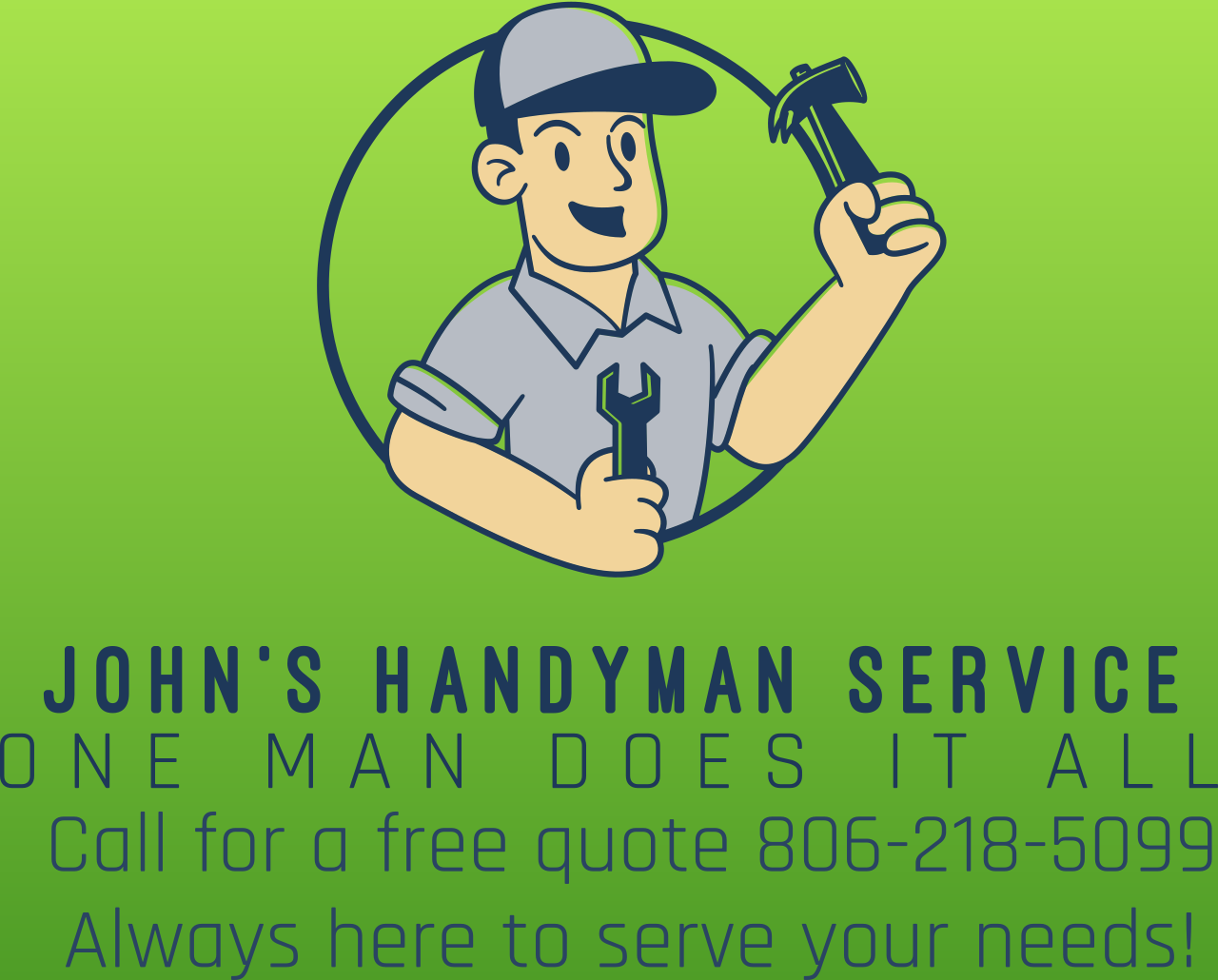 John's handyman service 's logo