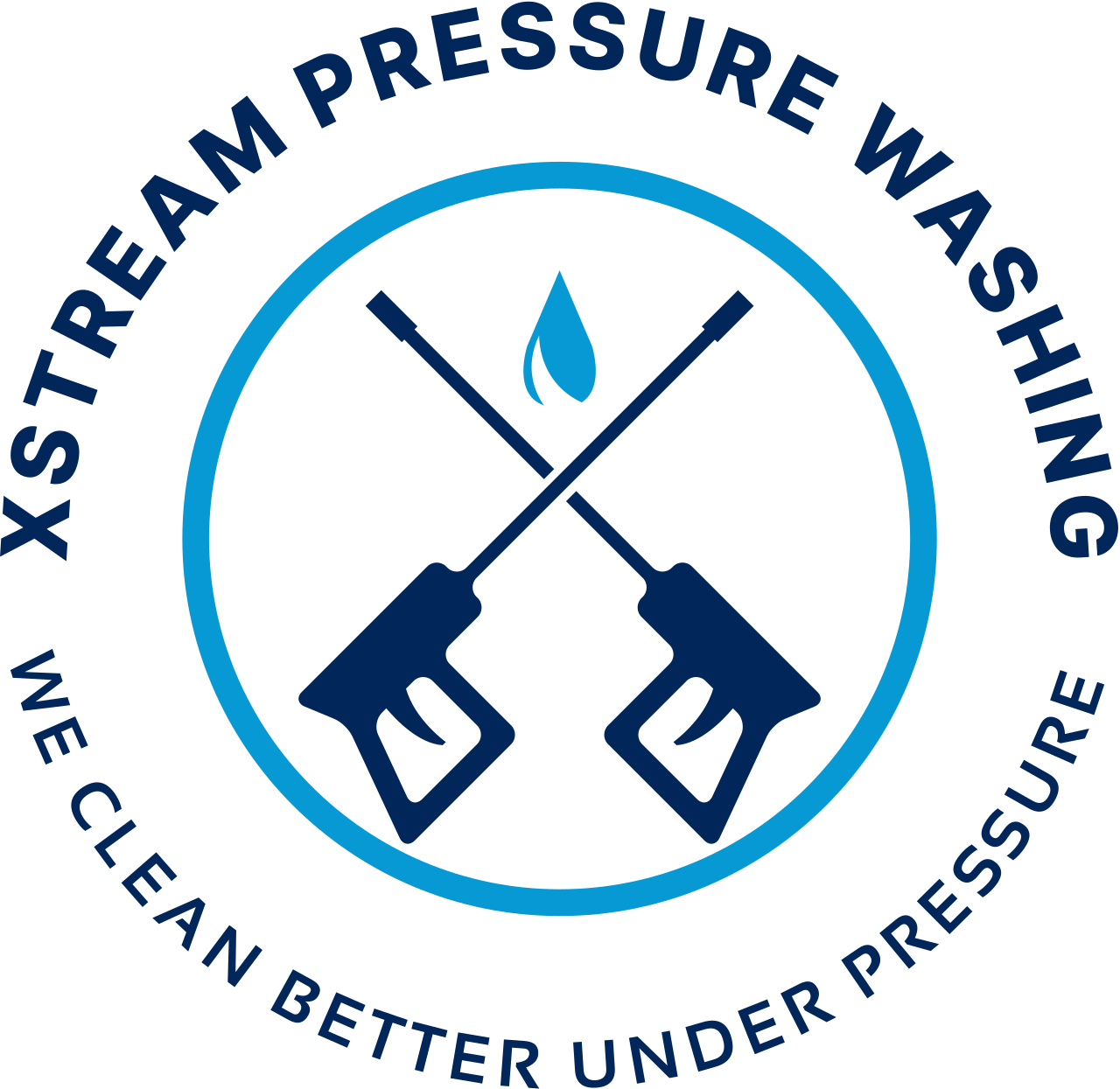 XSTREAM PRESSURE WASHING's logo