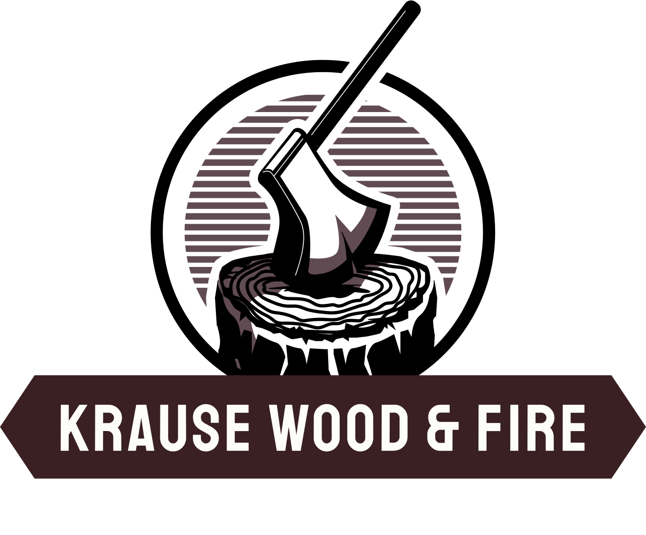 Krause wood & fire's logo